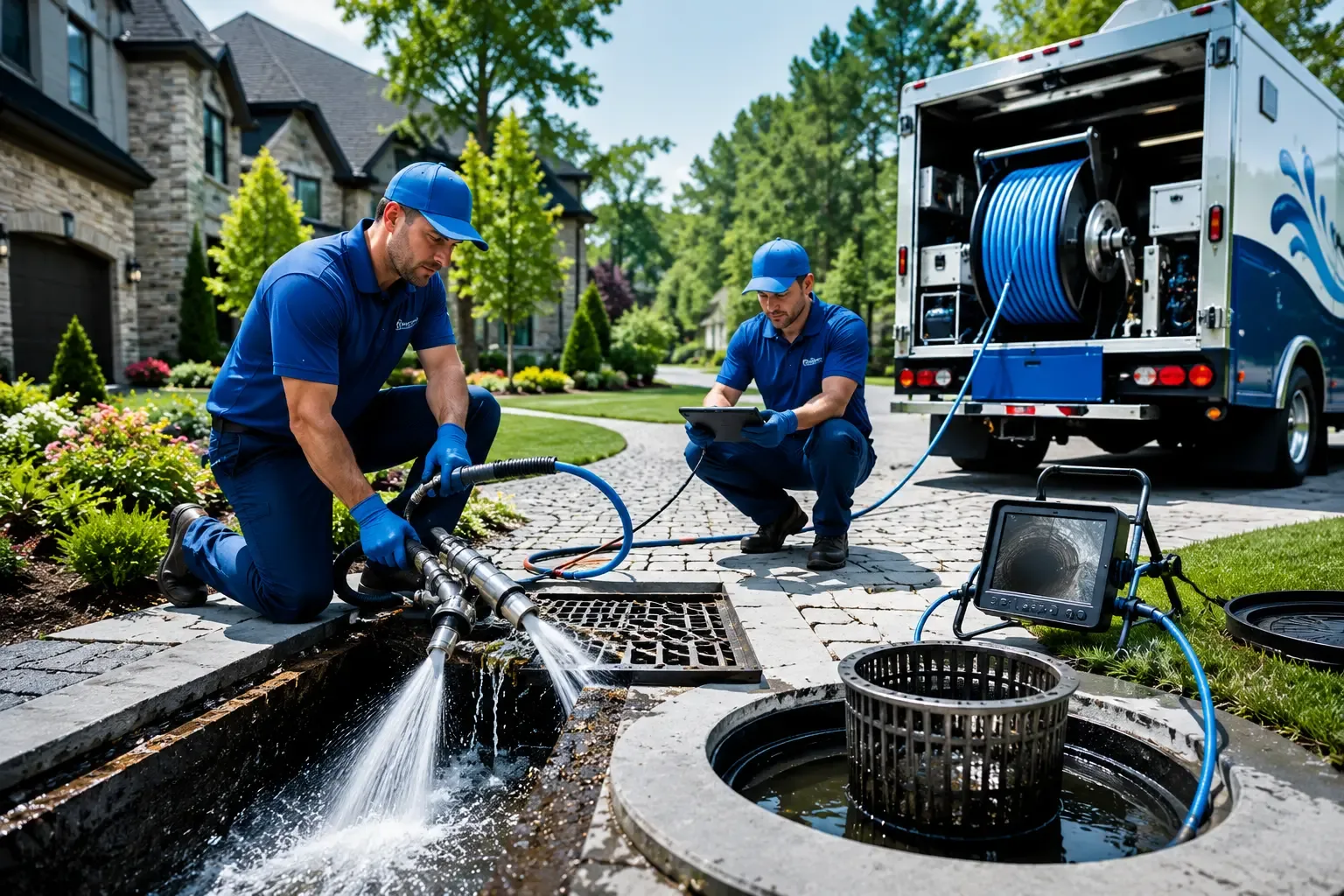 Local outdoor drain cleaning professionals in Walton, KS